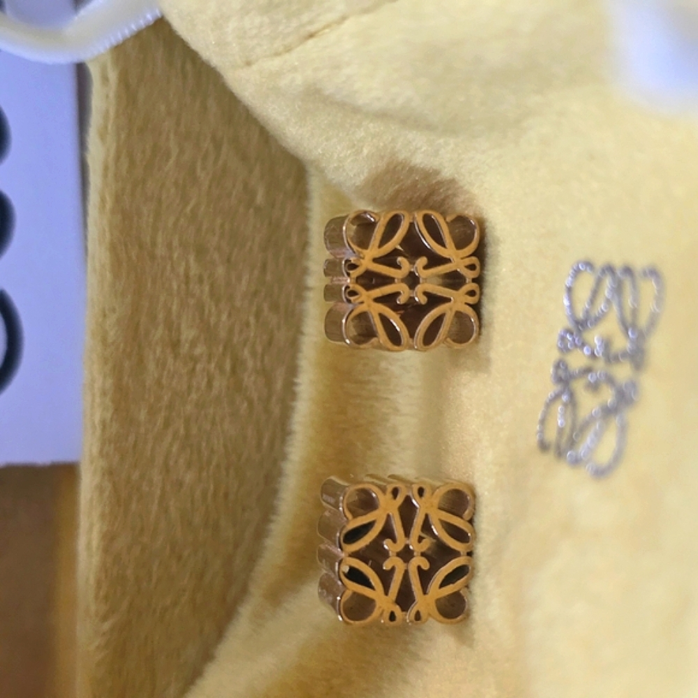 Elegant Gold Loewe Earrings, New!!!